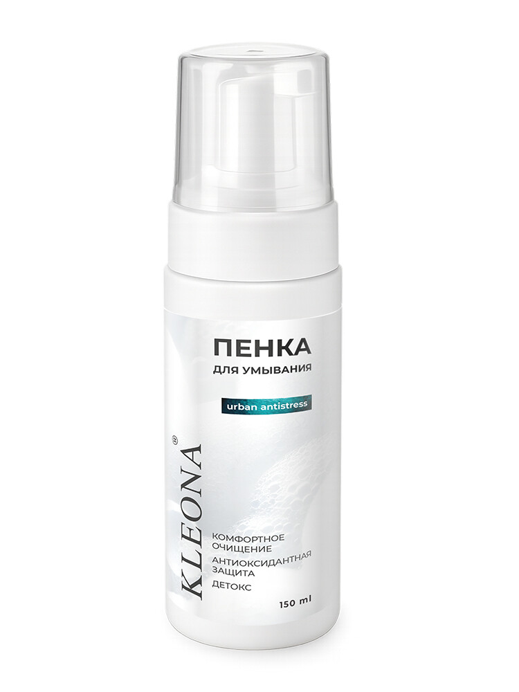 Пенка для умывания для чувствительной кожи вокруг глаз Kleona Urban Antistress